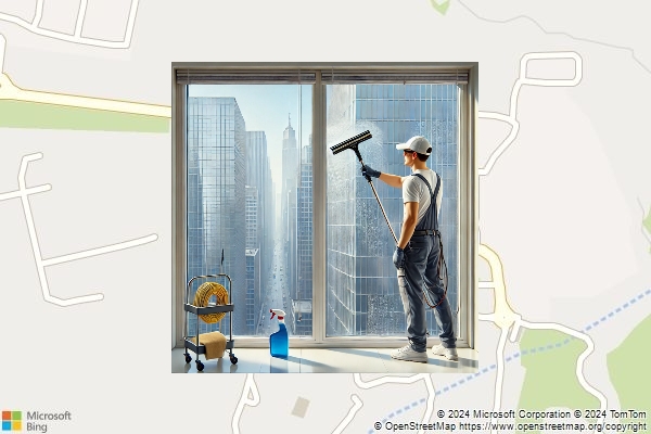 ניקיון חלונות בקיבוץ מענית