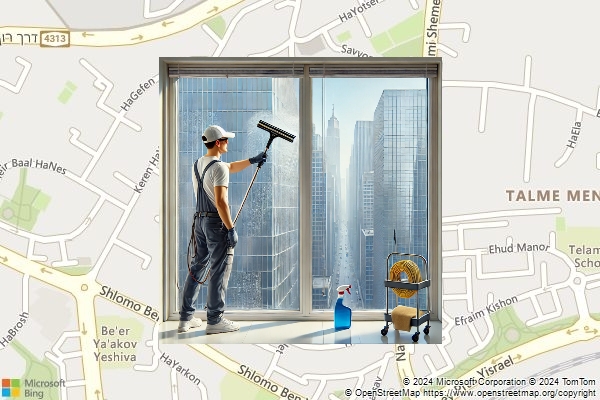 ניקיון חלונות בבאר יעקב