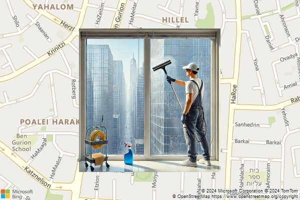 ניקיון חלונות בכפר צבי